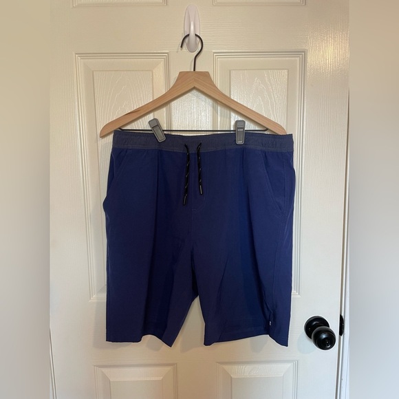 Kenneth Cole Blue Swim Trunks - Picture 1 of 4